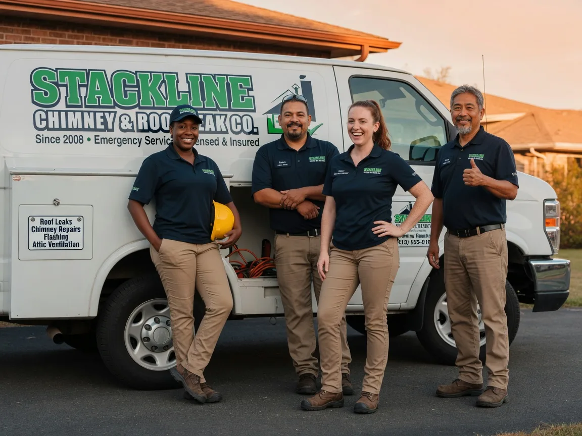 Chimney flashing repair company in Barhamsville, VA